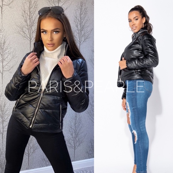 Bloggers Fav 5⭐ Sydni Black Quilted Puffer Jacket - Picture 11 of 11